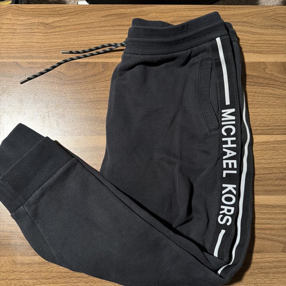 Michael Kors Signature Blue Sweat Pants Joggers Sweatpants Men's NWT